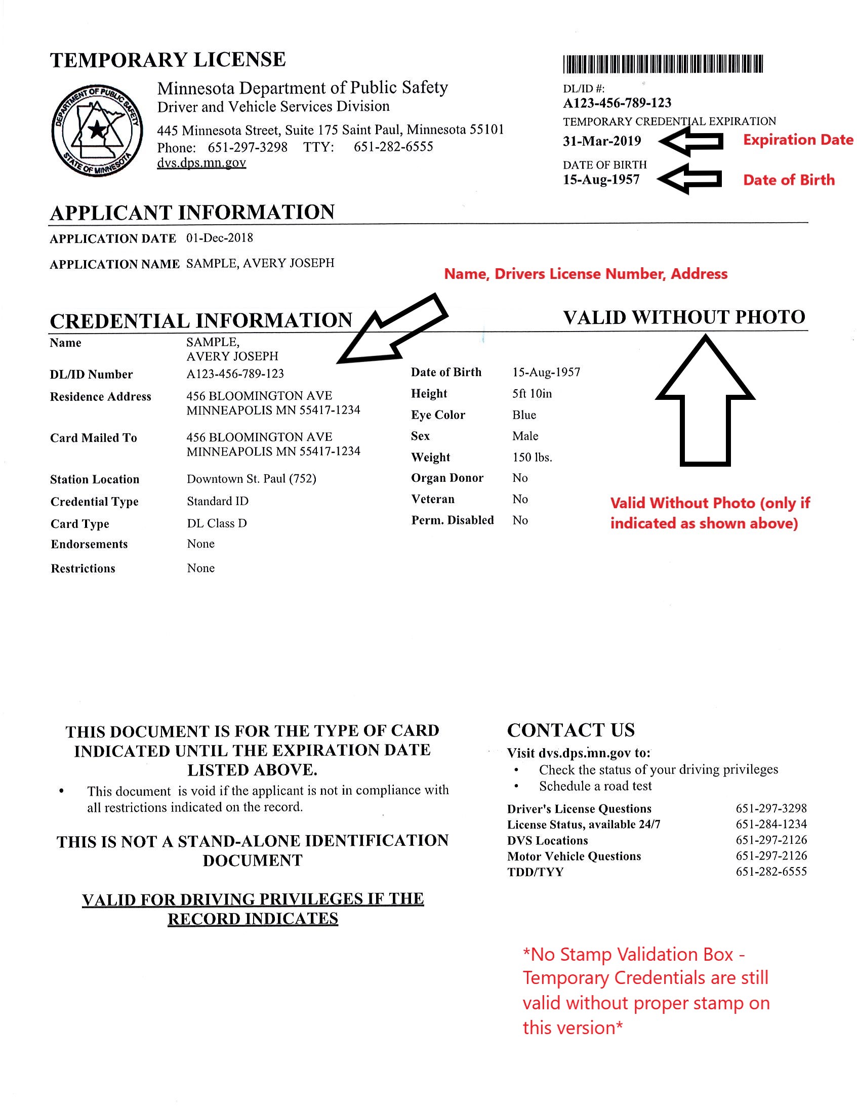 MMBA New Minnesota Drivers Licenses